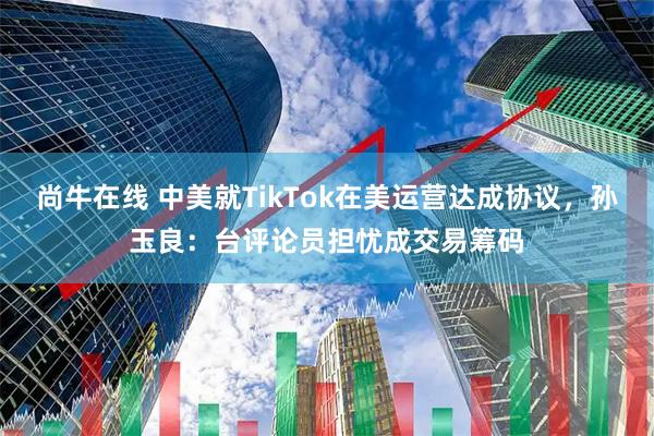 尚牛在线 中美就TikTok在美运营达成协议，孙玉良：台评论员担忧成交易筹码